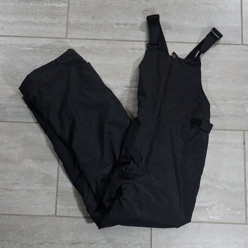 Columbia Sportswear Youth Ski Snow Pants With Suspenders Black Size L (14/16)